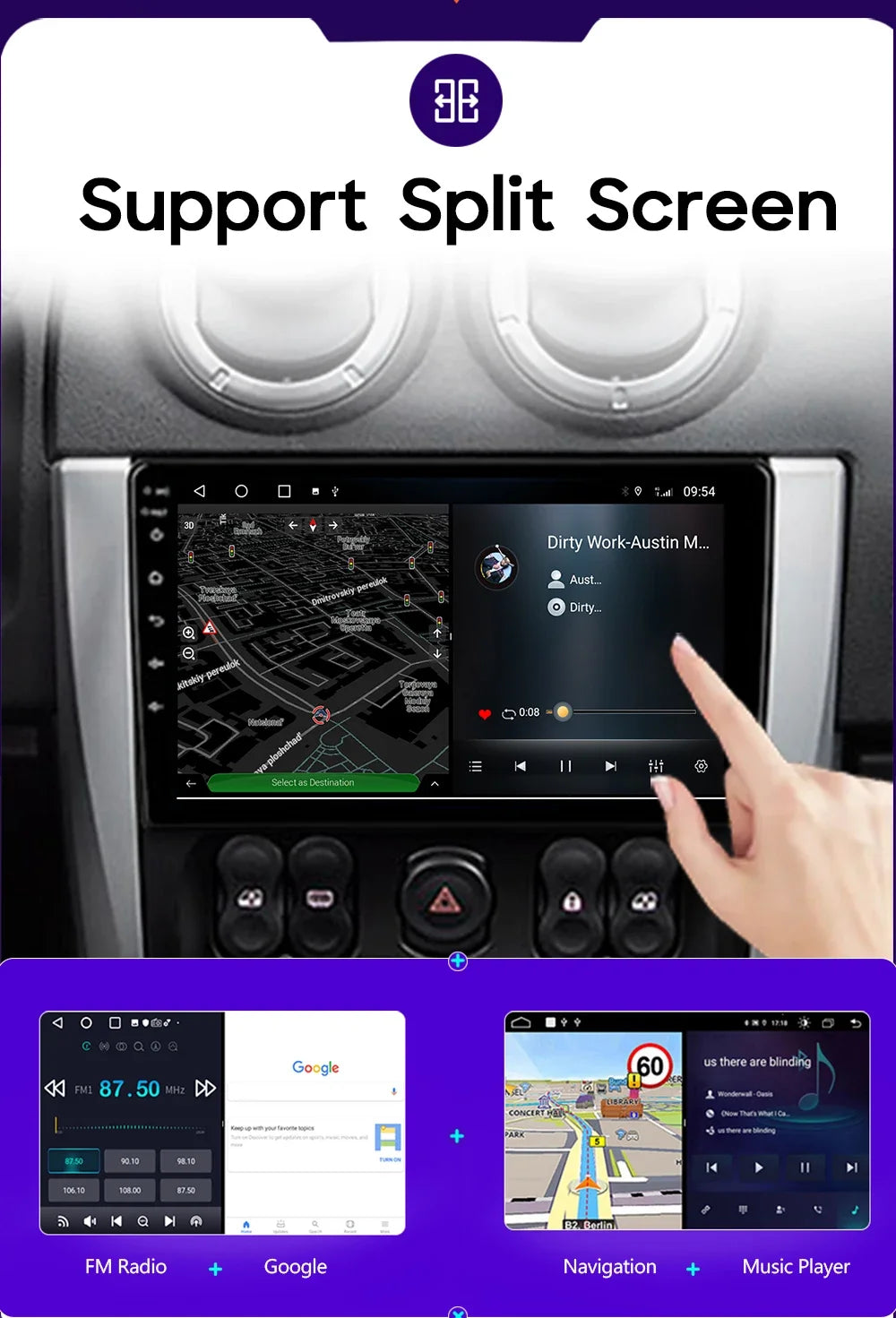 Car Radio Carplay For Audi A3 8P 2003-2012 RS3 Sportback 2011-2012 S3 8P 2006-2012 Navigation GPS Android Auto No 2din Video DVD