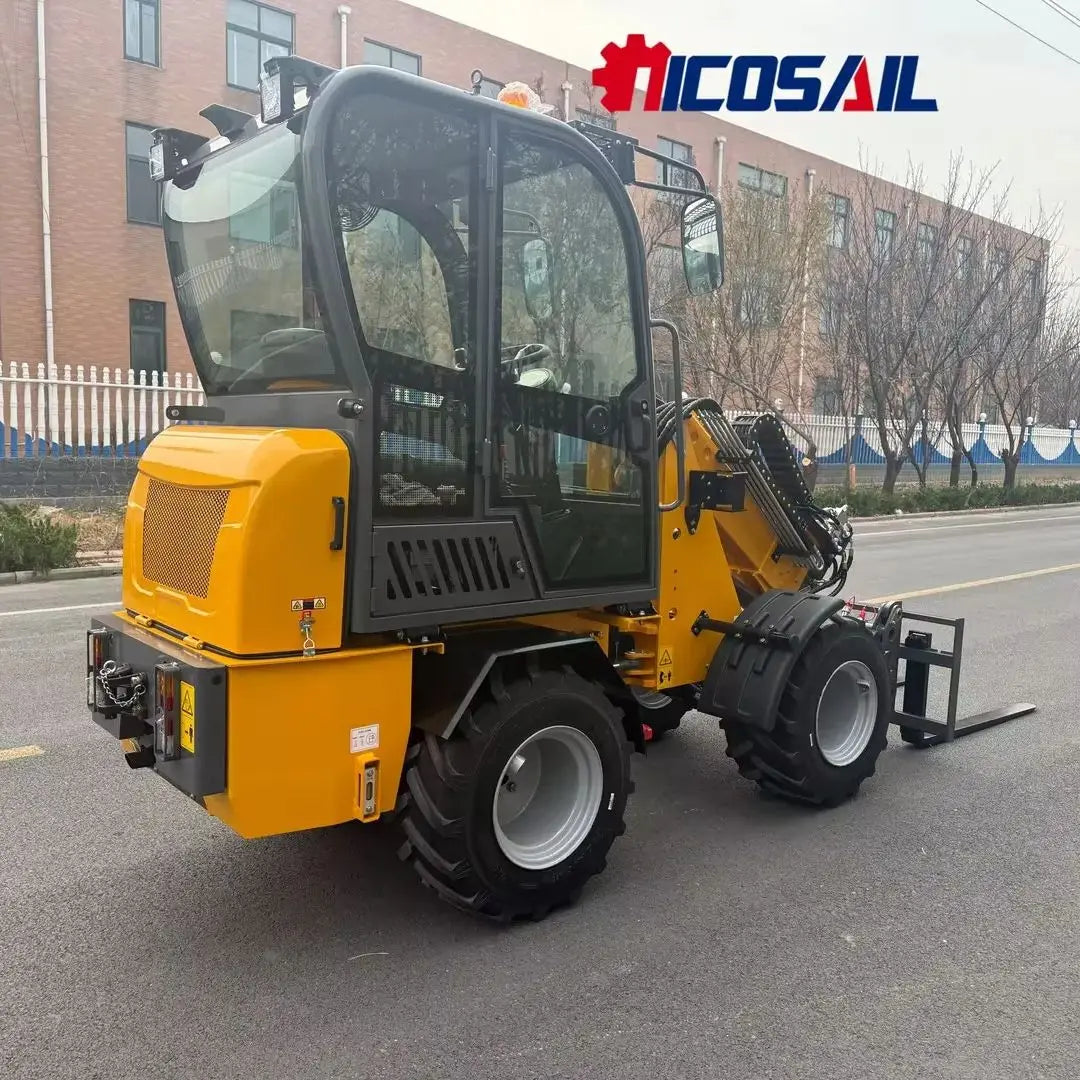 EPA certified ZL918X telescopic loader with multiple uses of 800kg per machine