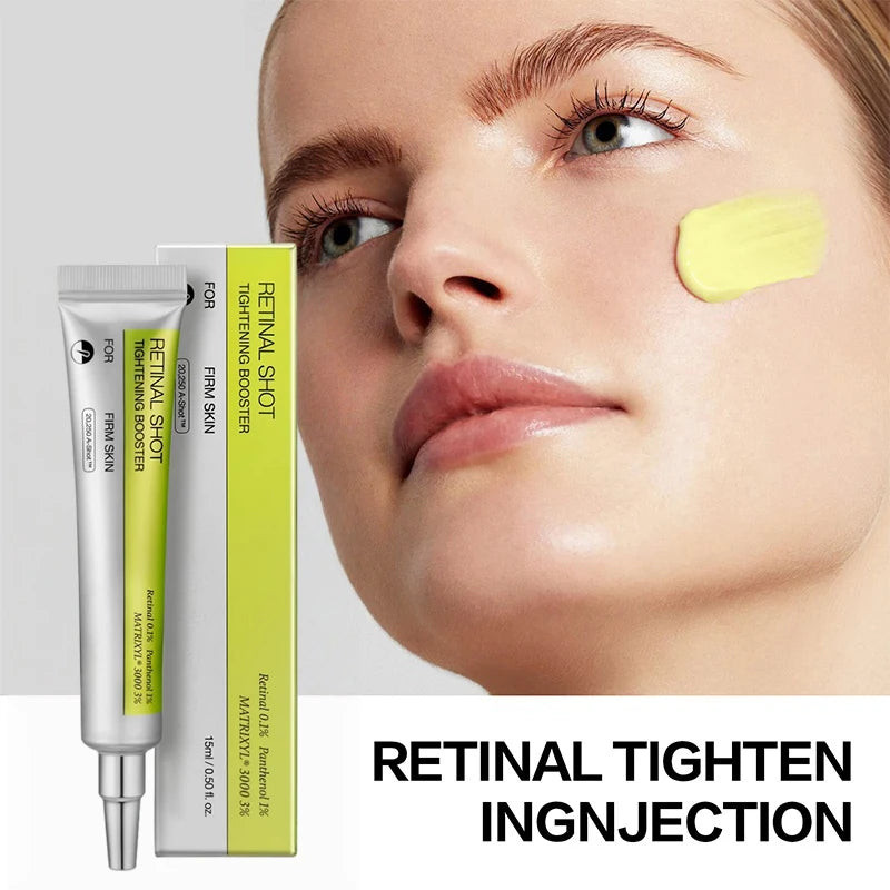 Retinol & Panthenol %1 Göz Kremi ve Serum Seti – C Vitamini, Nemlendirici, Sıkılaştırıcı, Halka ve İnce Çizgi Bakımı