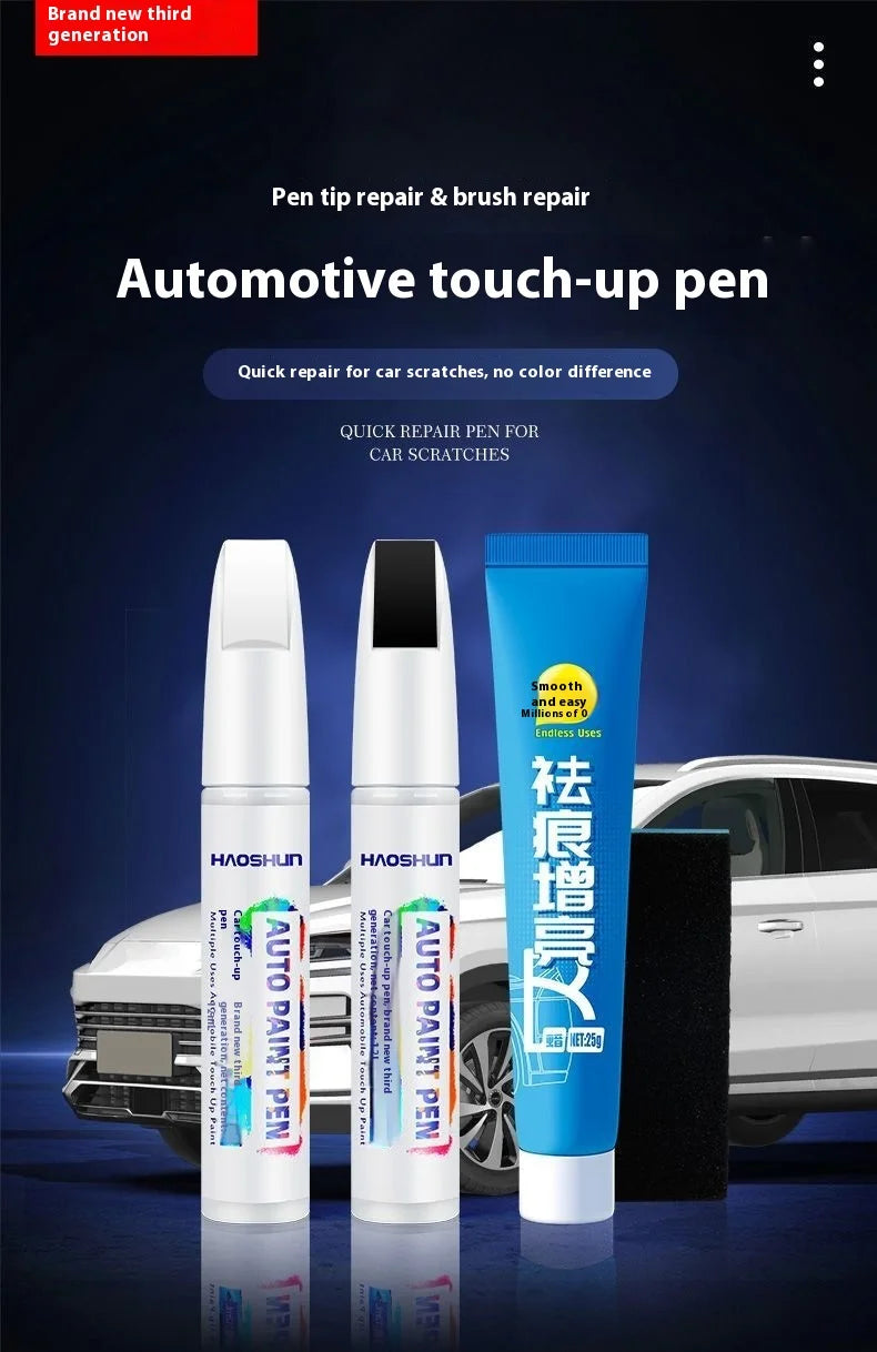 For Hyundai Accent MC RB HY XP 2000-2025 Paint Repair Pen Touch Up Scratch Remover DIY Auto Accessories Black White Blue Silver