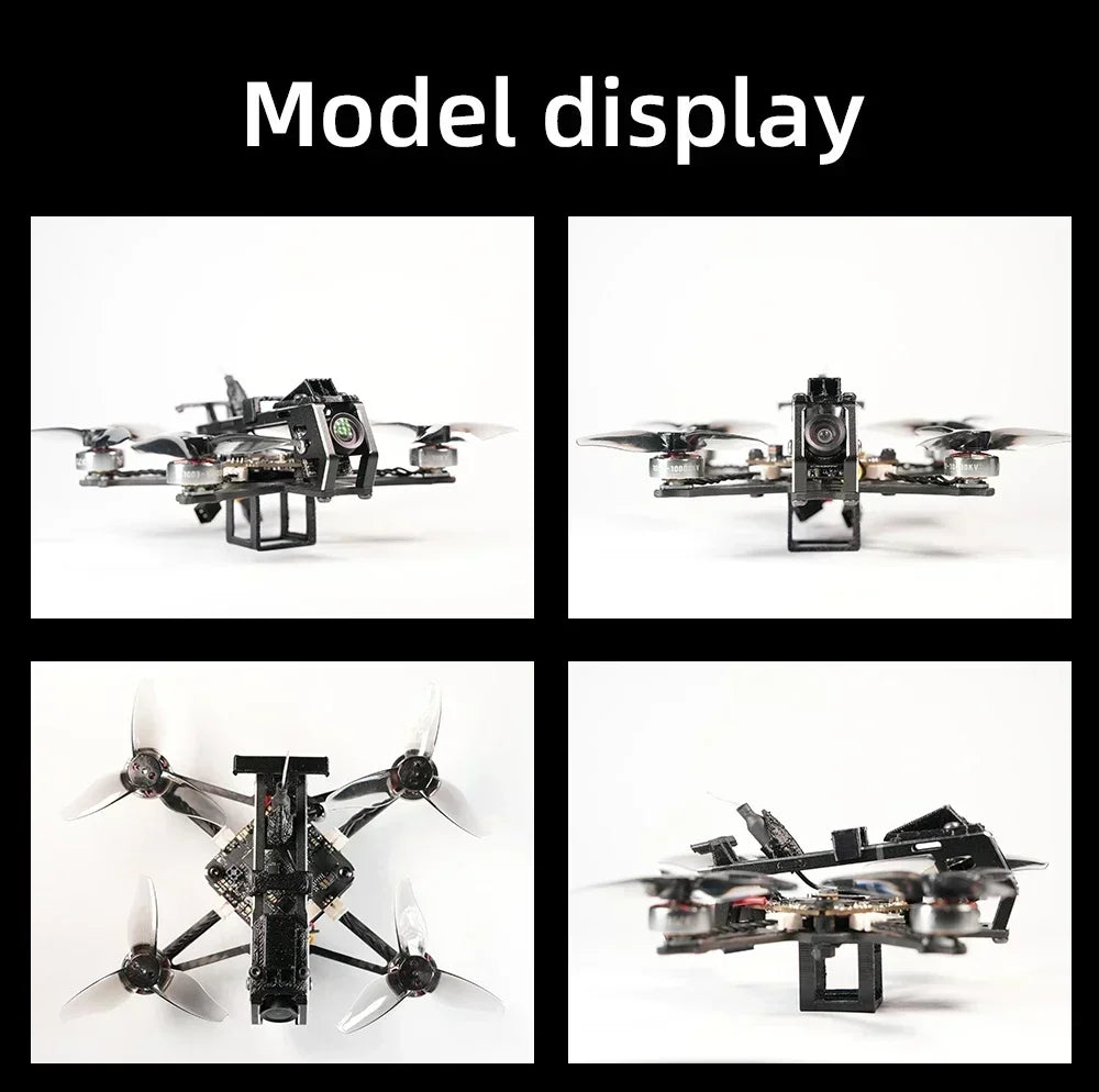 HGLRC 2025 New Draknight 2inch 91.8mm Toothpick FPV Drone with SPECTER12 ES2-4S AIO 400mW VTX SPECTER 1003 10000KV Motor