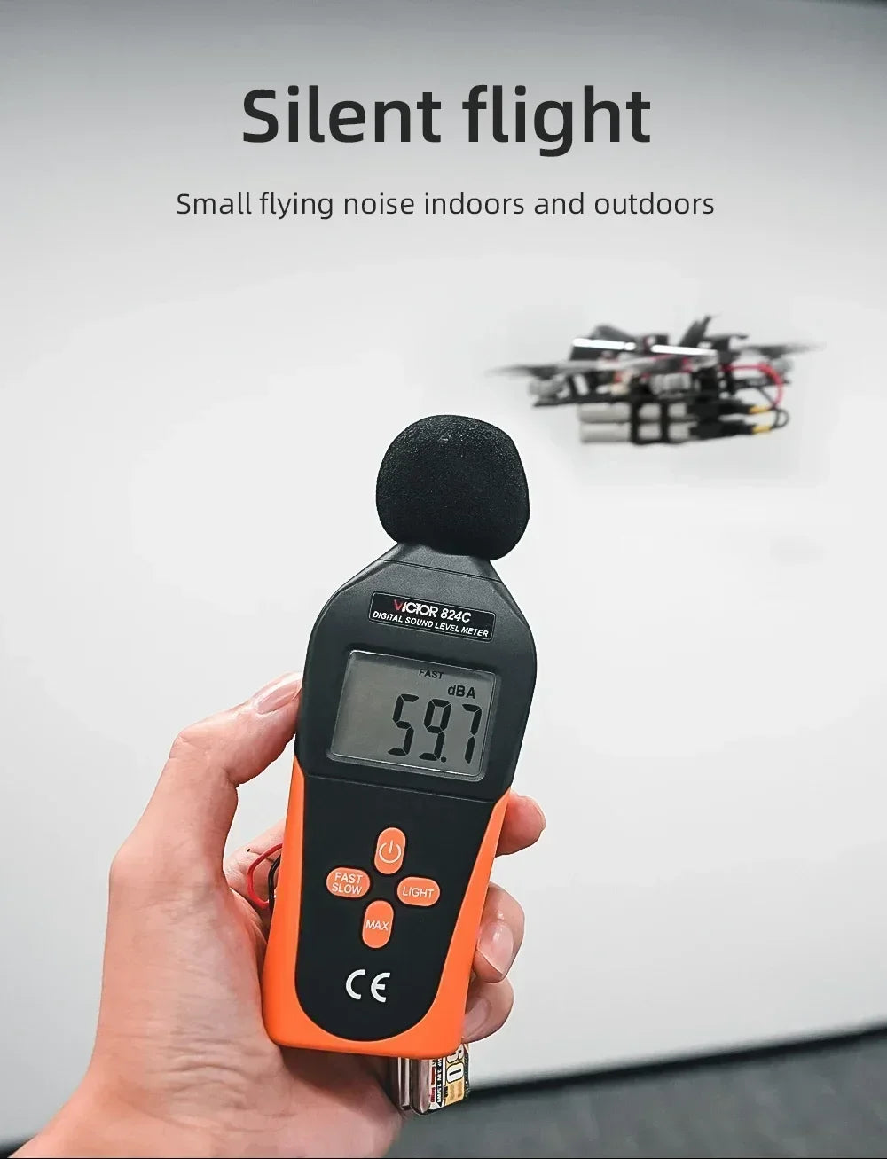 HGLRC 2025 New Draknight 2inch 91.8mm Toothpick FPV Drone with SPECTER12 ES2-4S AIO 400mW VTX SPECTER 1003 10000KV Motor