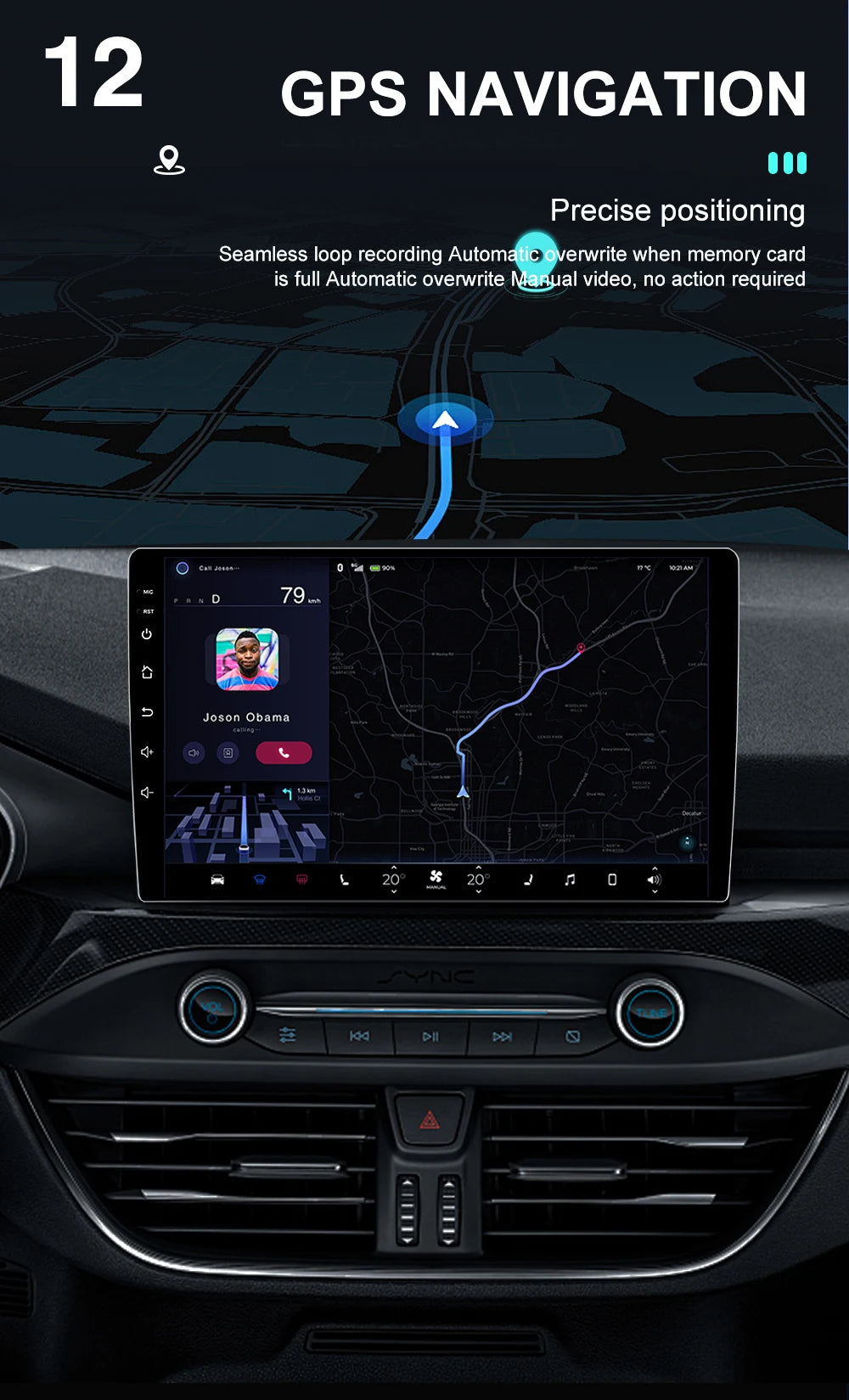 Android 15 Carplay For Toyota Auris Corolla 2006-2012 Car Radio multimedia Player GPS WIFI android Auto Head Unit 2din 5G