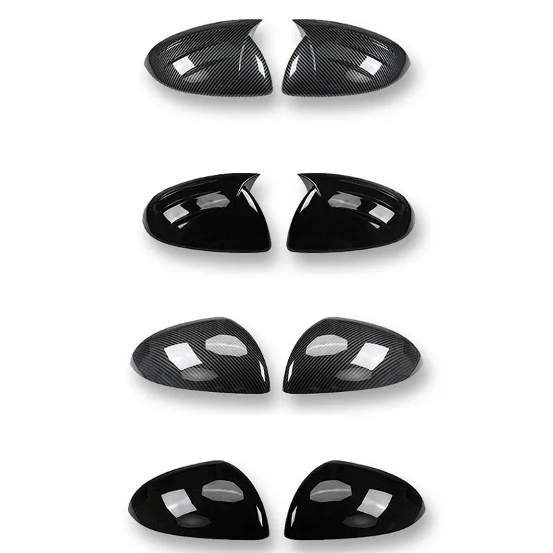 For Mercedes Benz E Class W214 S214 2024-2025 ABS Carbon Fiber Car Rearview Mirror Cover Reverse Mirror Housing Car Accessories