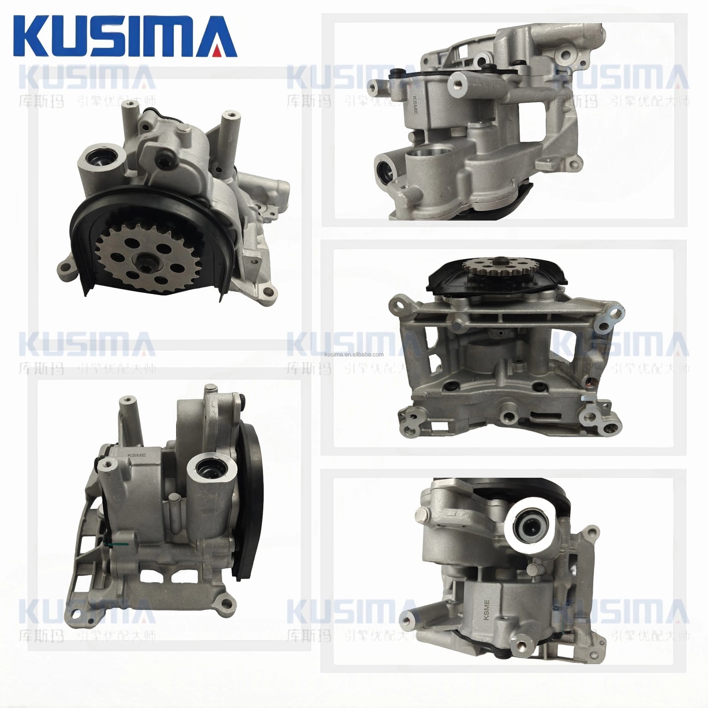 Factory N57 Diesel Engine Repair Parts Motor Oil Pump Kit for BMW MINI N57D30 3.0 OE 11417805316 11418507325 Replacement Part