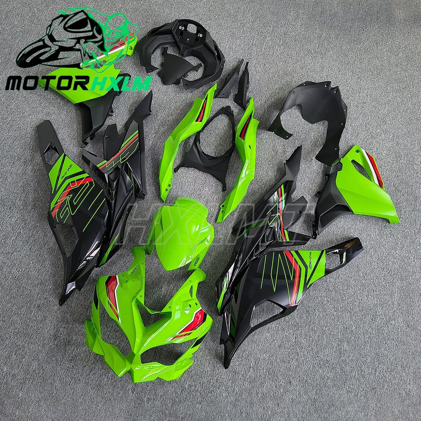 Full fairing kit For Kawasaki ZX4R/ZX4RR/ZX25R 2019 2021-2024 2025 Bodywork fairing Fairing kit Bodywork fairing kit