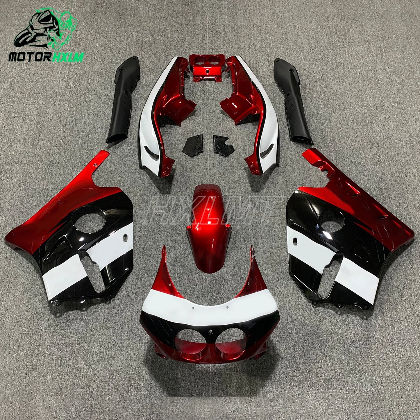 For Honda MC22 CBR250RR 1990-1994 CBR 250R 90 91 92 93 94 Black Motorcycle Fairing Kit Injection molding