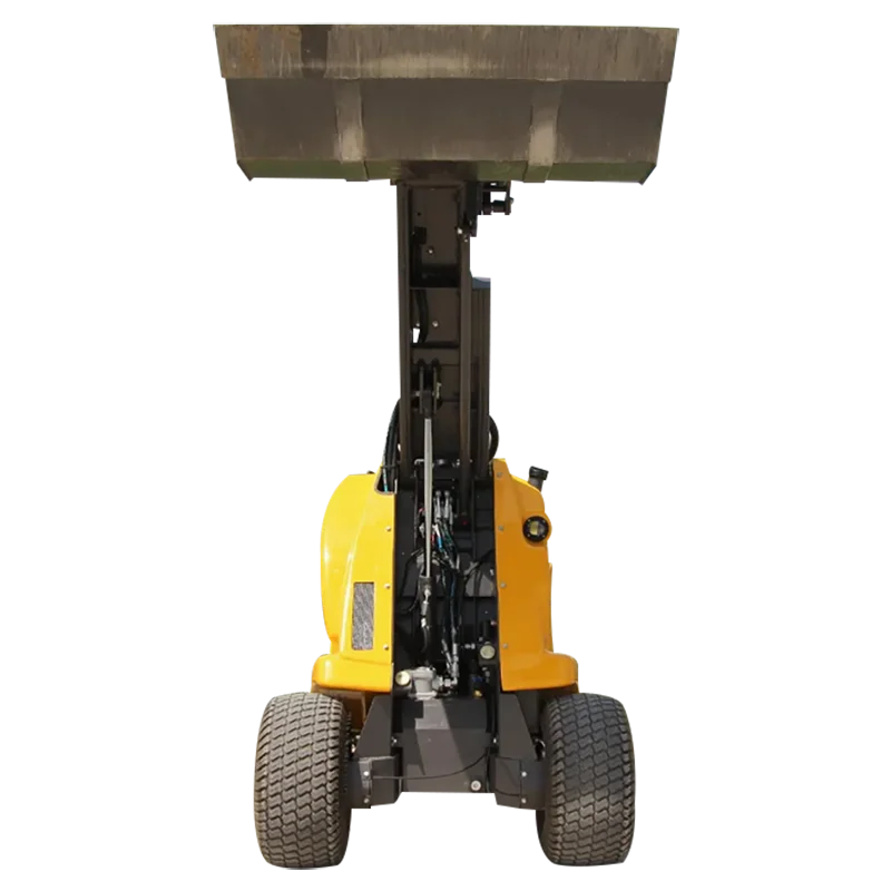 Factory price customization three wheeled small sliding loader wheel sliding loader construction site