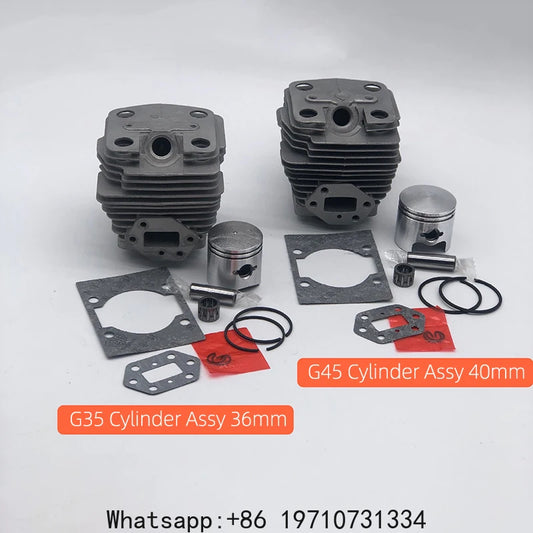 36mm 40mm Cylinder Piston Kit Fit For ZENOAH G45 G45L BC4310 HUS. 443R 143 143RI G35 3410 Garden Tools Trimmer Brush Cutter Part
