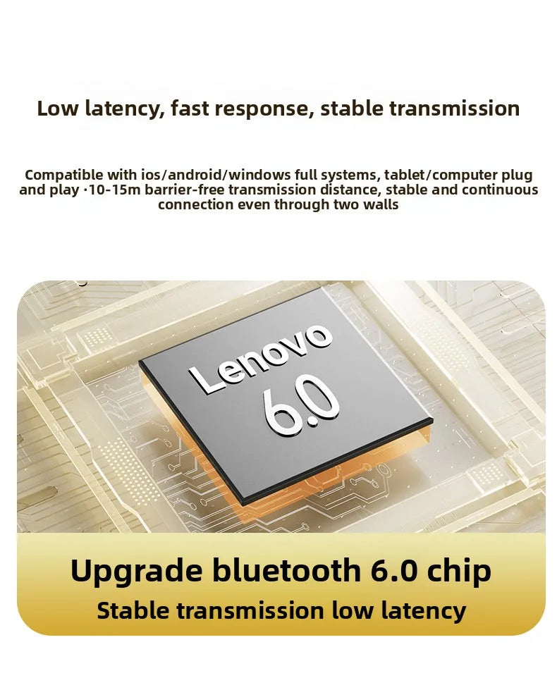 Lenovo LE229 TWS Bluetooth Kulaklık – Gerçek Kablosuz, Mikrofon, Hi-Fi Ses, Su Geçirmez