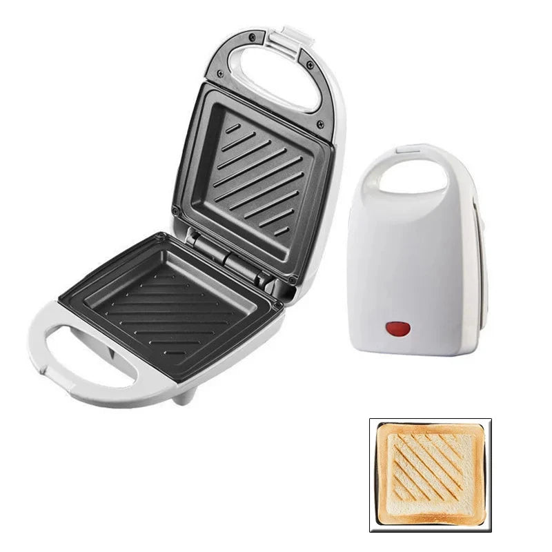 Multifunktions-Sandwichmaker - Schnell aufheizbarer Toaster, elektrische Kochplatte, Fleischbräter und Omelett-Gerät