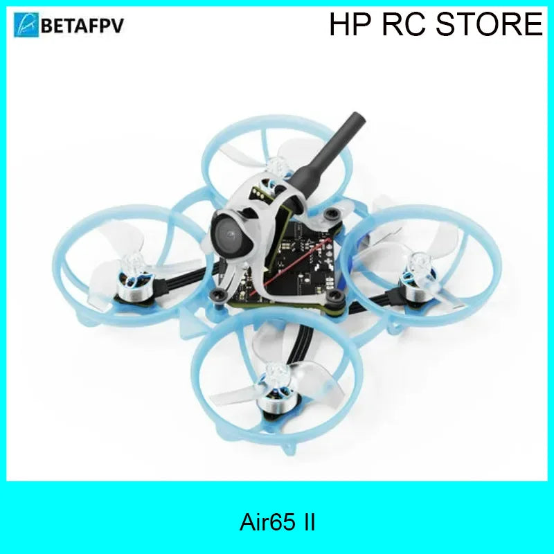 BETAFPV Air65 II Brushless Whoop Drone | 65mm 1S FPV Racing Quadcopter | Ultralight Micro Whoop for Indoor/Outdoor Racing