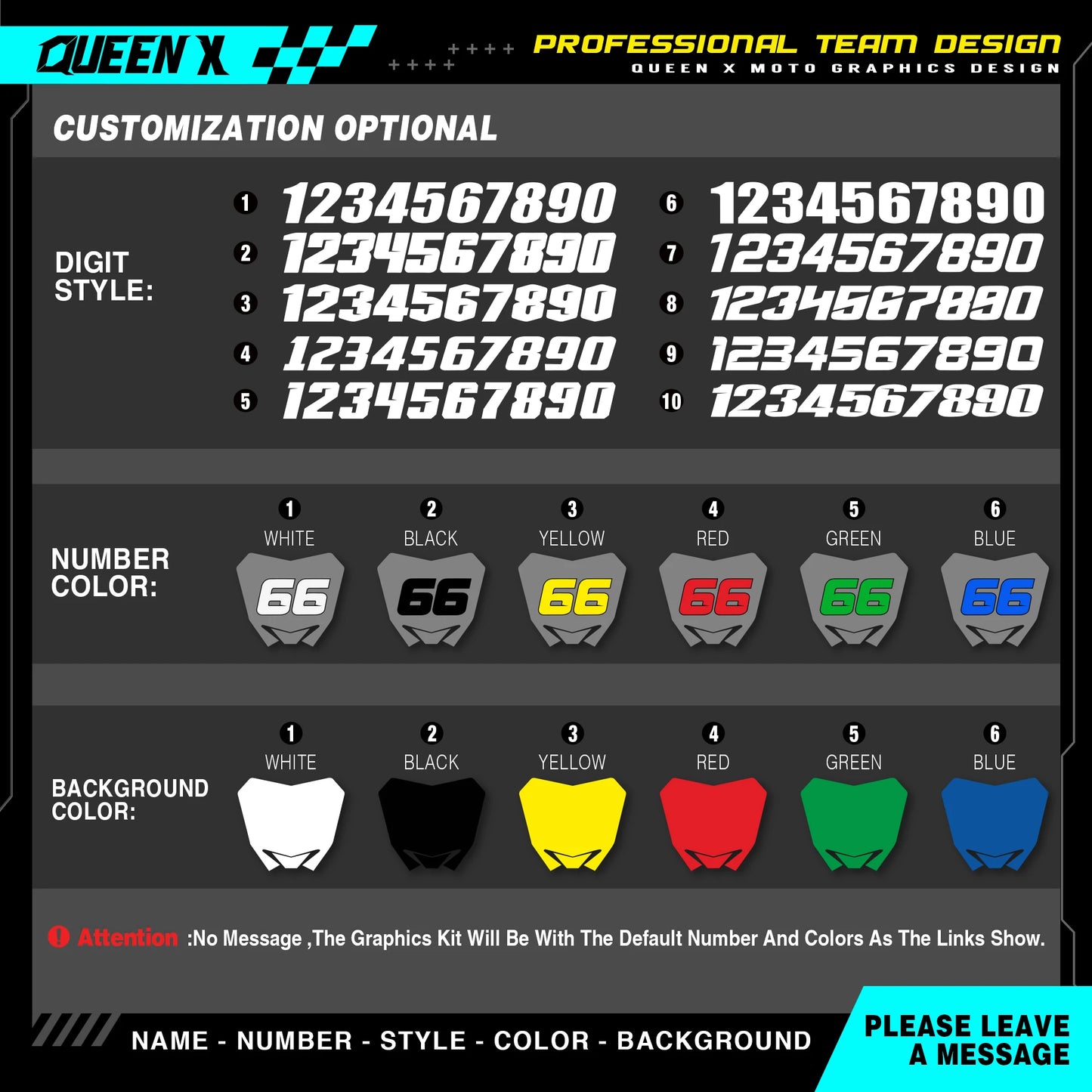 Queen X MOTOR For KTM SX85 SX 85 2018 2019 2020 2021 2022 2023 2024 Custom Motorcross Graphics Background Decal Stickers Kit
