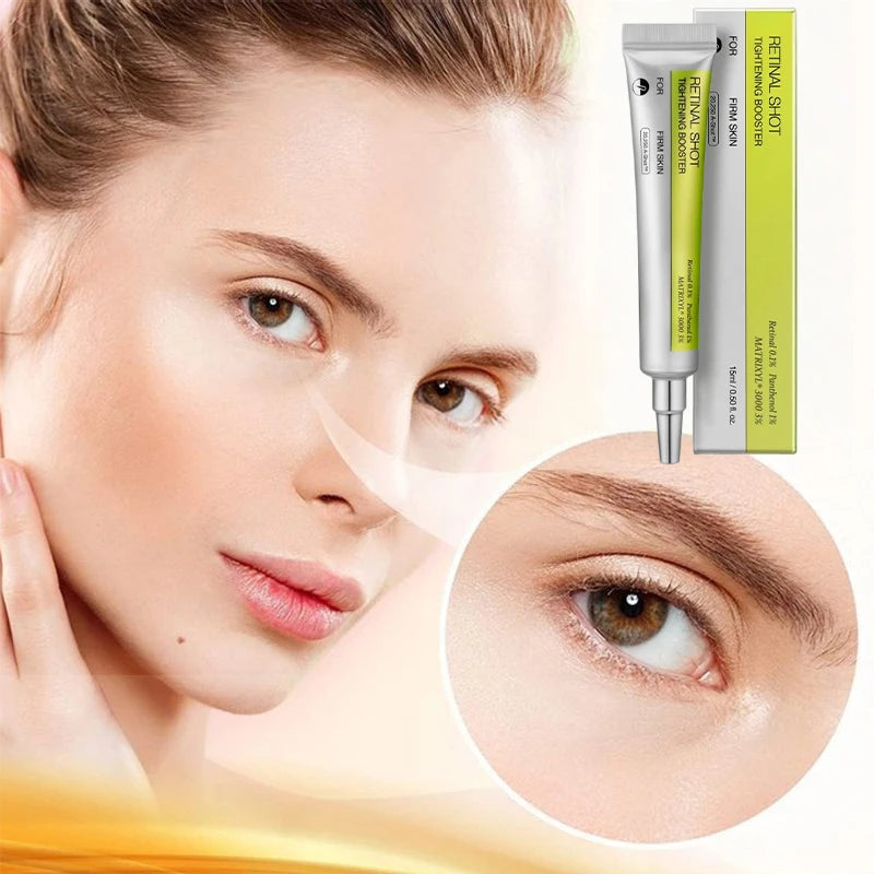 Retinol & Panthenol %1 Göz Kremi ve Serum Seti – C Vitamini, Nemlendirici, Sıkılaştırıcı, Halka ve İnce Çizgi Bakımı