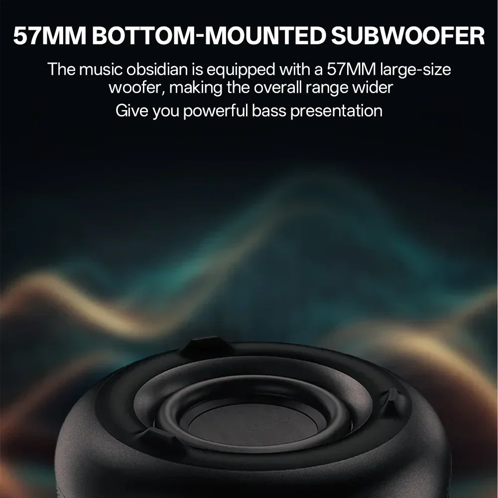 Tragbare kabellose Soundbar – Bluetooth 5.3 Heimkino-System, Subwoofer, Hi-Fi-Sound, atmende Lampe, Android- und iOS-kompatibel