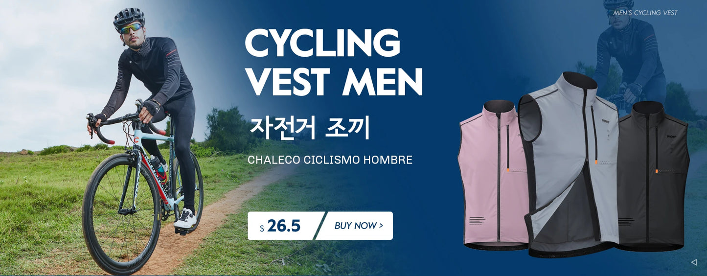 RION Cycling Jersey Men's Bicycle Shirts Half Zipper Long Sleeves Road Bike Clothing Sun Protection UPF 50+ Slim Fit 15℃- 24℃