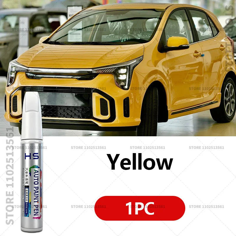 Car Paint Repair Pen For KIA Morning Paint Scratch Repair Accessories Yellow Clear White Alice Blue Green Midnight Black Silver
