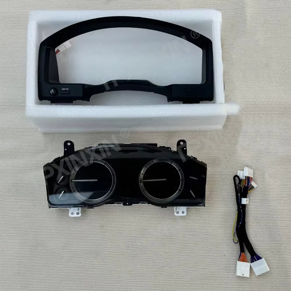 Car Digital Cluster For Toyota Land Cruiser 200 LC200 2008-2020 LCD Instrument Panel Virtual Cockpit Dashboard Speedometer TPMS