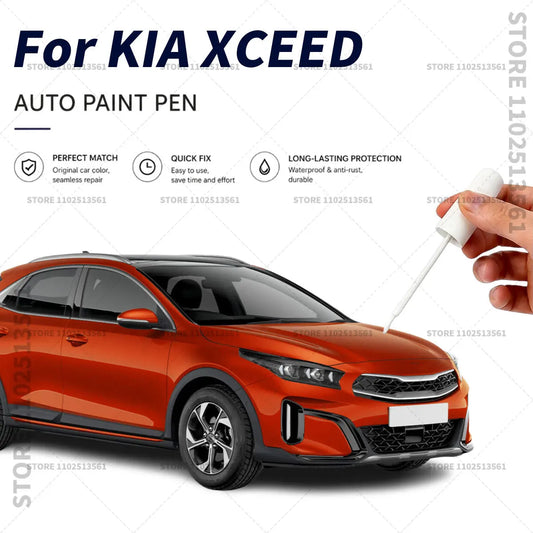Car Paint Repair Pen Touch Up Paint Brush Scratch Remover for Deep Scratches and Marks For KIA XCEED Blue White Black Yellow Red
