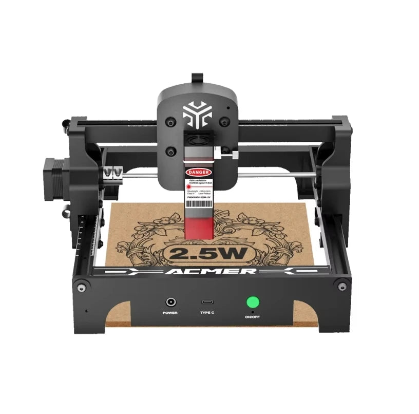 ACMER S1 Mini Portable Laser Engraving Machine DIY Laser Cut Engraver For Engrave Logo Wood Painted Metal Acrylic Glass Leather