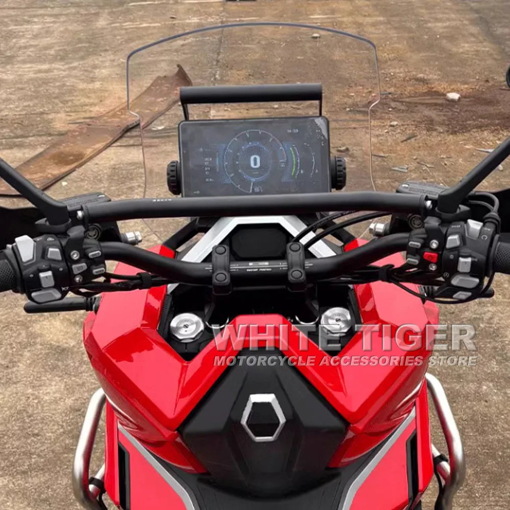 Motorcycle Modified Front Navigation Mobile Phone Crossbar Bracket Handlebar Crossbar Bracket FOR ZONTES 368G 368-G 368 G