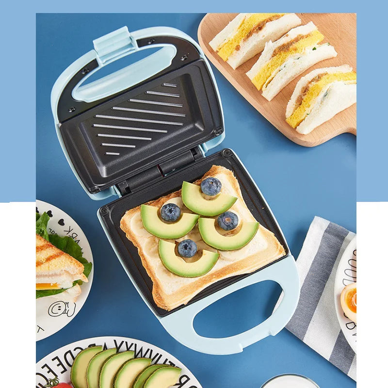 Çok Fonksiyonlu Sandöviç Makinesi - Hızlı Isınan Tost Makinesi, Elektrikli Pişirme Tenceresi, Et Kızartma ve Omlet