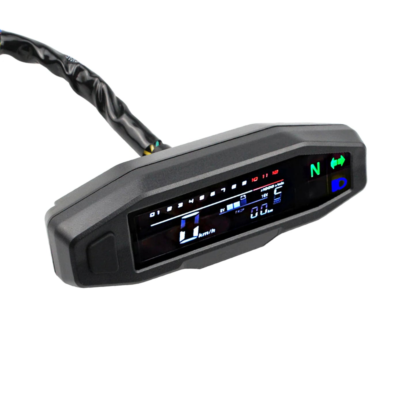 Motorcycle RPM Gauge Digital Speedometer Odometer Electric Injection Carburetor Turn Signal Light Indicator Moto Accessories