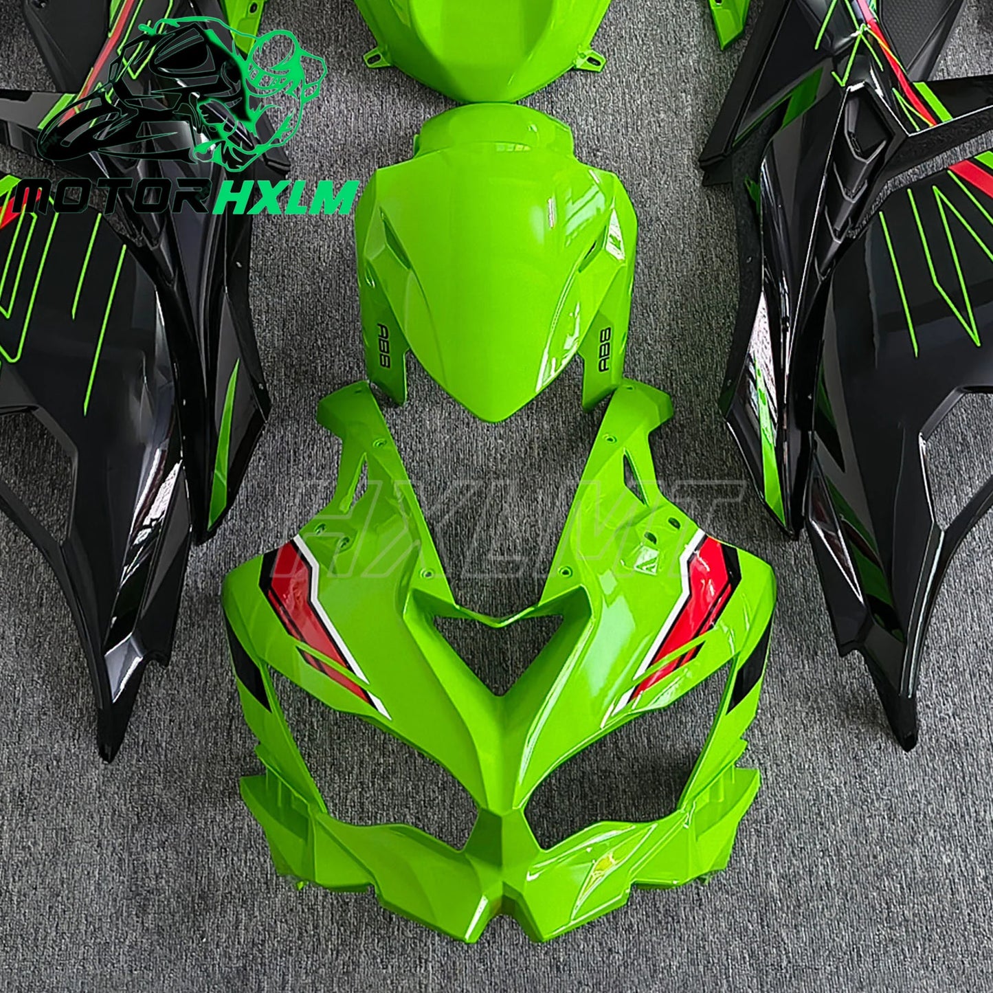 Full fairing kit For Kawasaki ZX4R/ZX4RR/ZX25R 2019 2021-2024 2025 Bodywork fairing Fairing kit Bodywork fairing kit