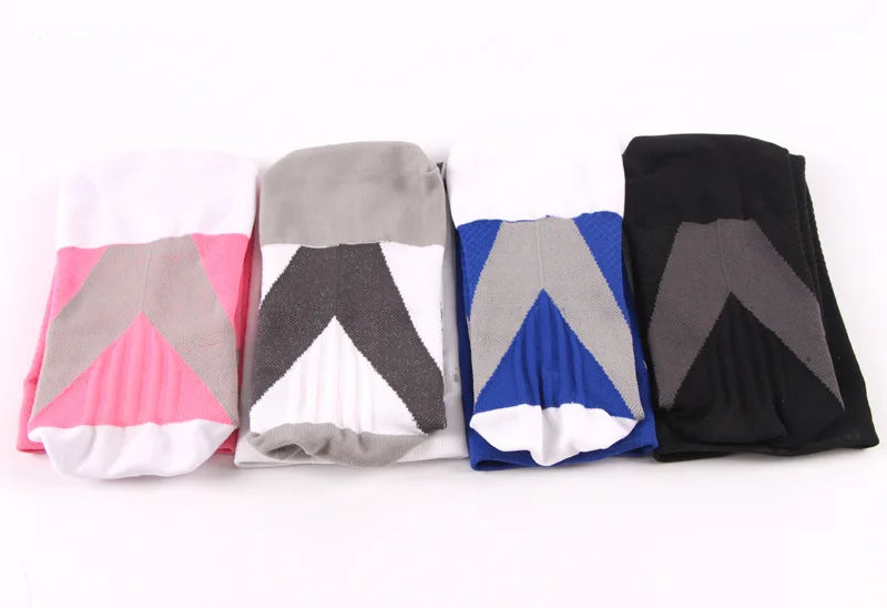 12 Colors Compression Socks For Football Anti Fatigue Pain Relief Men Women 20-30 Mmhg Running Socks Fit For Sport Socks