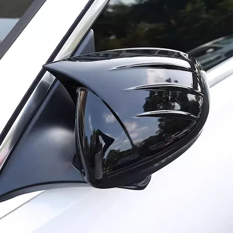 For Mercedes Benz E Class W214 S214 2024-2025 ABS Carbon Fiber Car Rearview Mirror Cover Reverse Mirror Housing Car Accessories