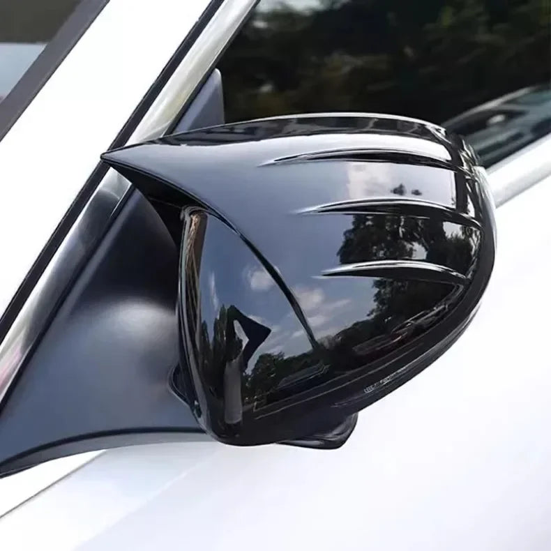 For Mercedes Benz E Class W214 S214 2024-2025 ABS Carbon Fiber Car Rearview Mirror Cover Reverse Mirror Housing Car Accessories