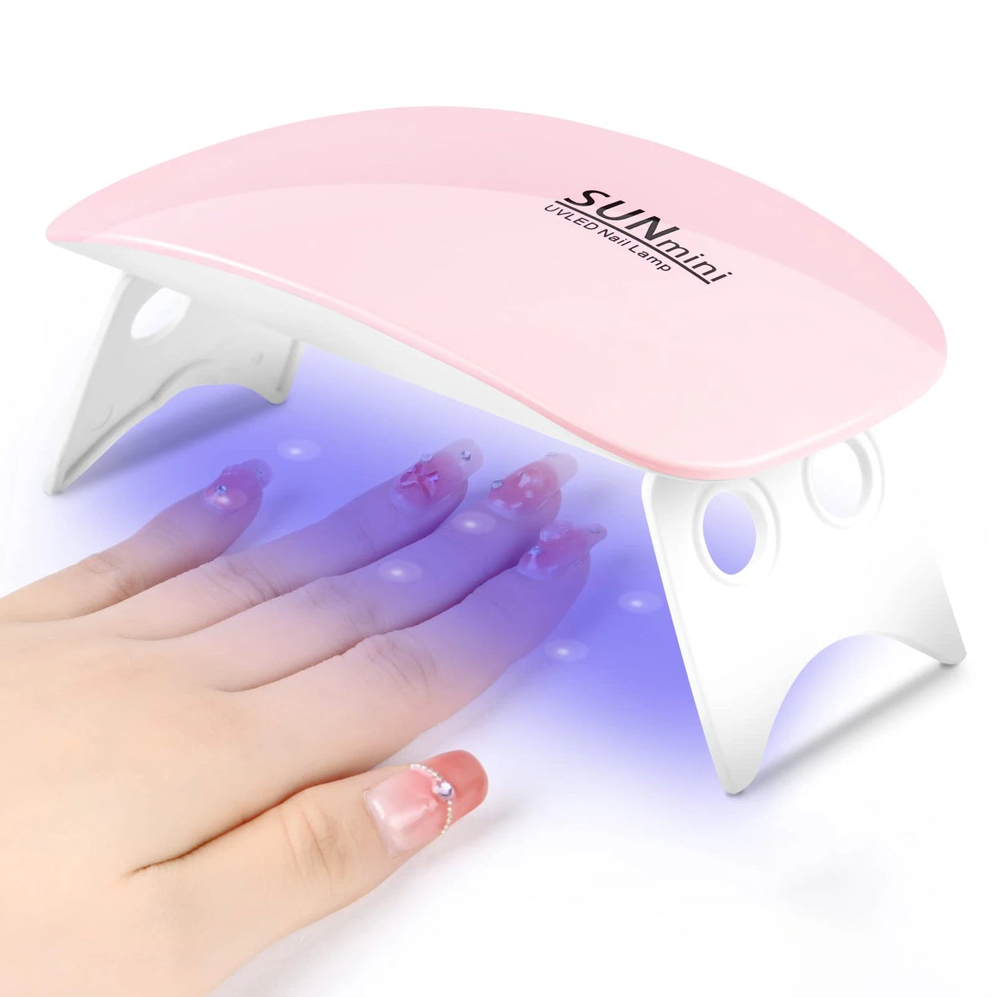Mini UV LED Tırnak Kurutma Lambası 6W – Taşınabilir Jel Oje Kurutucu, 45s/60s Zamanlayıcı, USB Bağlantılı