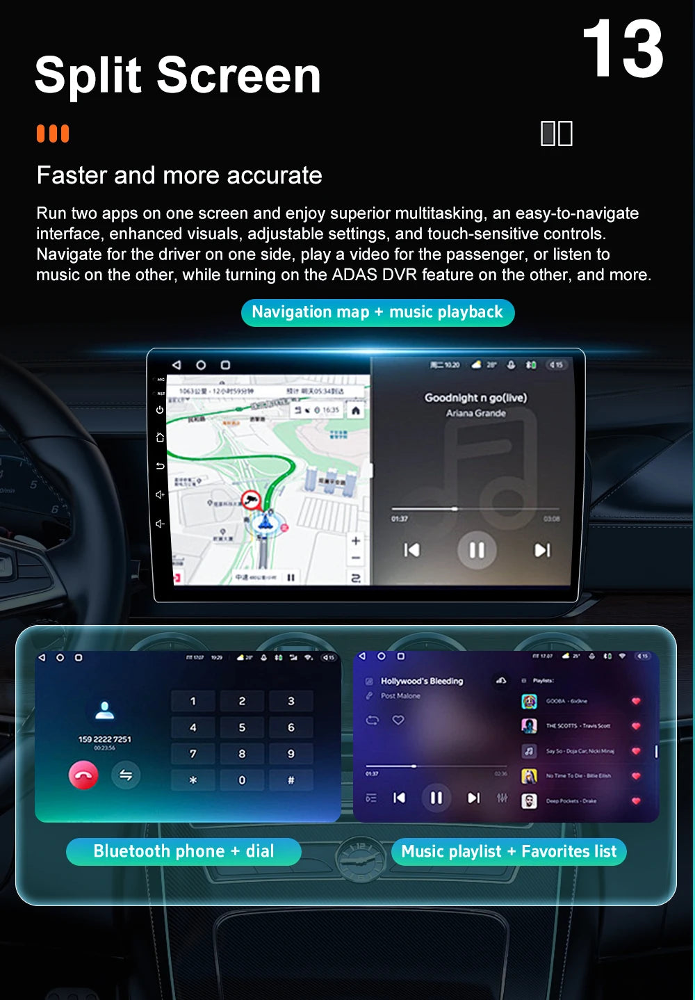 Android 16 For Fiat Bravo 198 2 II 2007 - 2014 2K QLED Stereo Car Radio Multimedia Video Player GPS 4G CarPlay