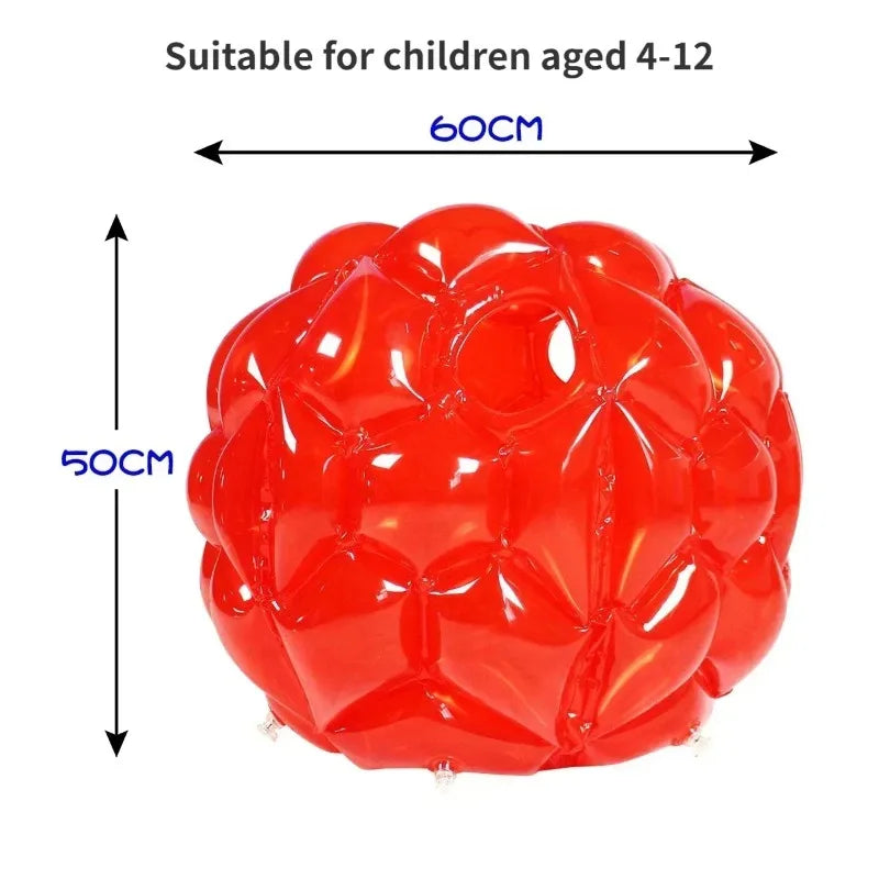 Inflatable Sumo Ball Wearable Human Hamster Ball Inflatable Body Bubble Ball for Adults Kids Outdoor Team Sports Bumper Fun