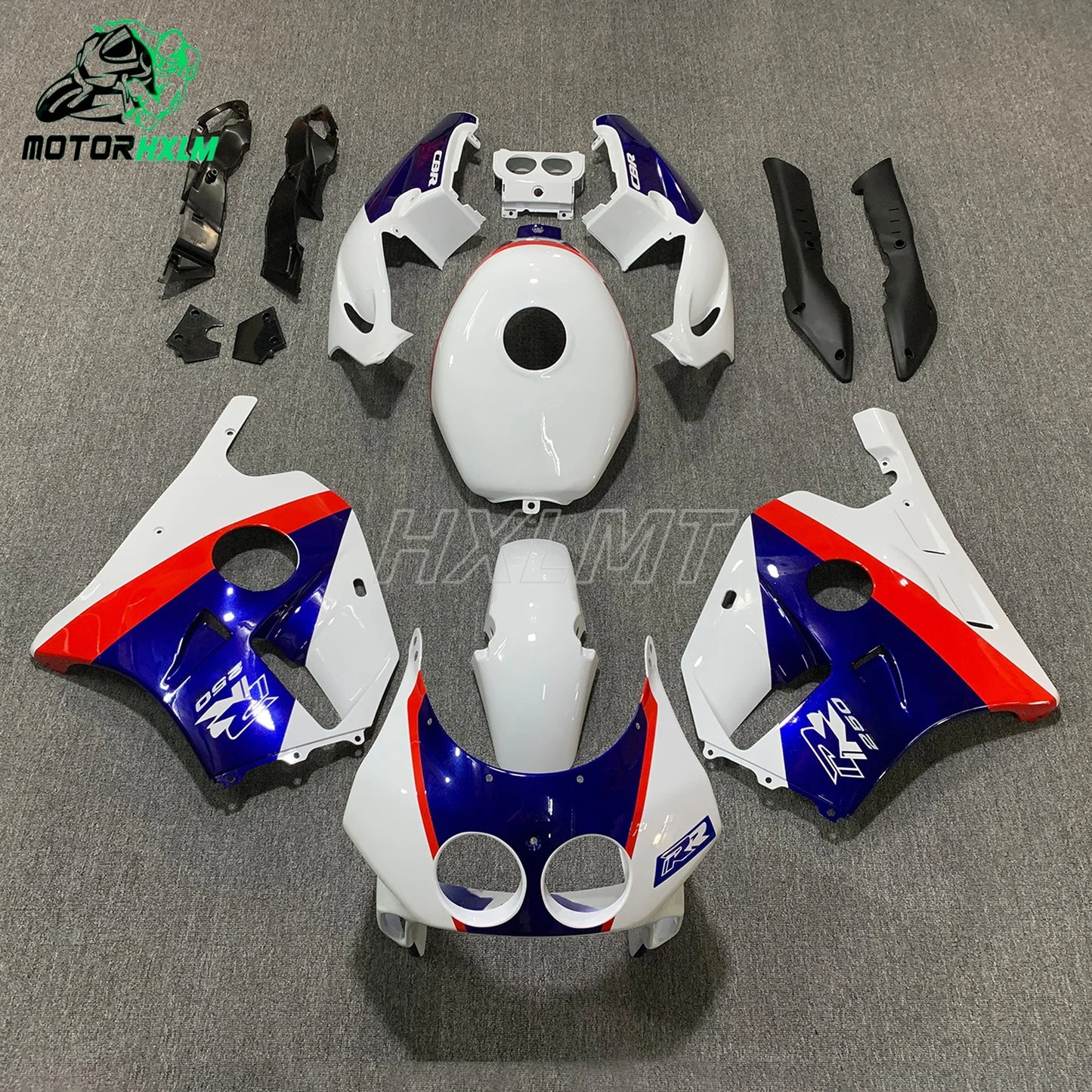 For Honda MC22 CBR250RR 1990-1994 CBR 250R 90 91 92 93 94 Black Motorcycle Fairing Kit Injection molding