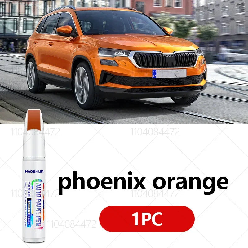 For Skoda Kodiaq 2016-2025 NS Paint Repair Pen Touch Up Scratch Remover DIY Auto Accessories Black White  Red Orange Silver Blue