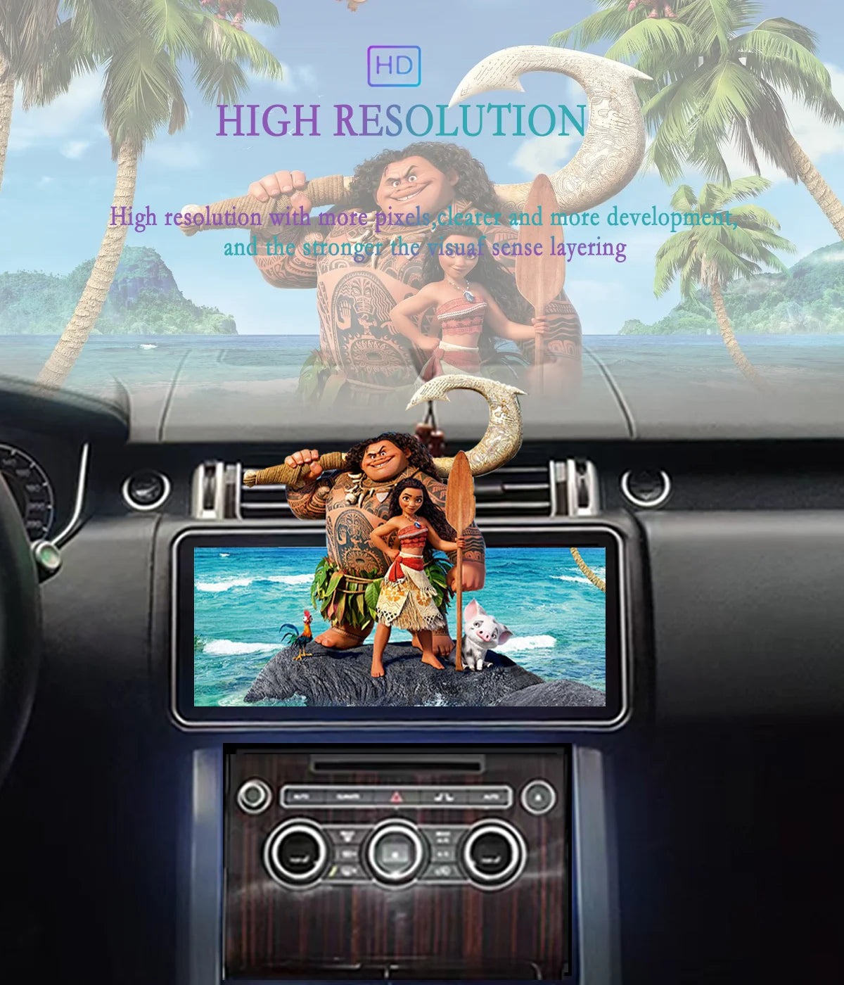 12.3" For Range Rover Vogue L405 2013-2017 Android 14 multimedia player car GPS radio Carplay automatically retains OEM menu