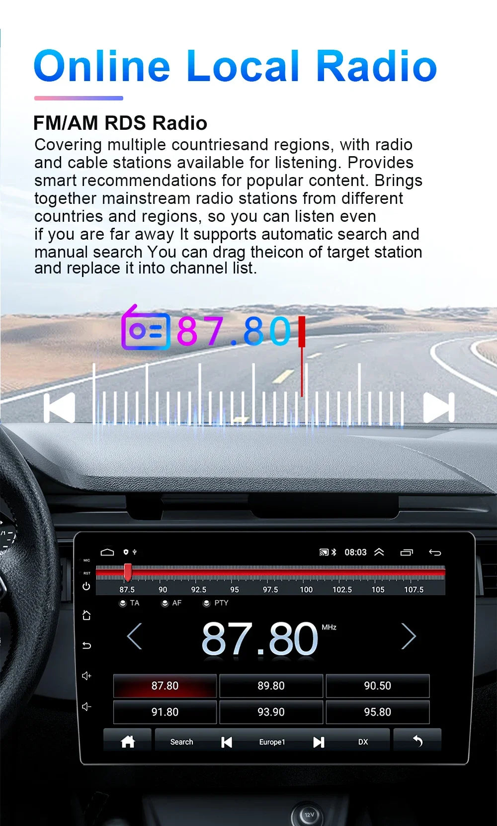 Android 16 For Toyota Prius 2009 2010 2011 2012 2013 2015 Car Radio XW30 Wireless Carplay Android Auto Car Multimedia Player 5G