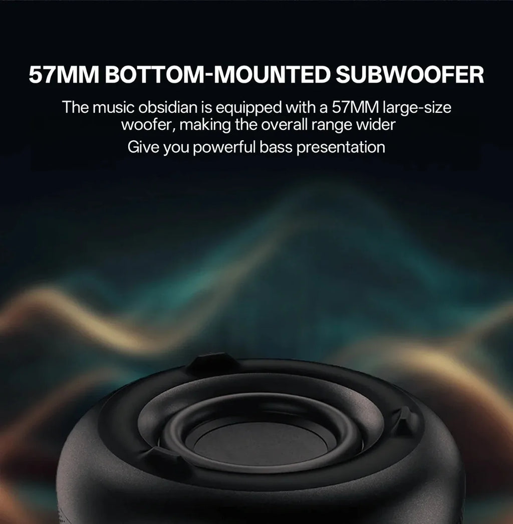 Taşınabilir Kablosuz Soundbar - Bluetooth 5.3 Ev Sinema Sistemi, Subwoofer, Hi-Fi Ses, Nefes Alan Lamba, Android ve iOS Uyumlu