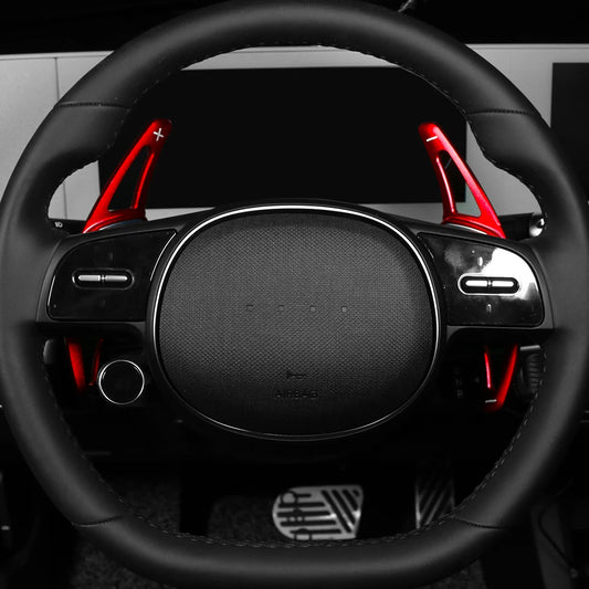 2pcs Car Steering Wheel Paddle Shifter Gear Shift Extension For Hyundai Ioniq 5 2022-2025 LHD RHD