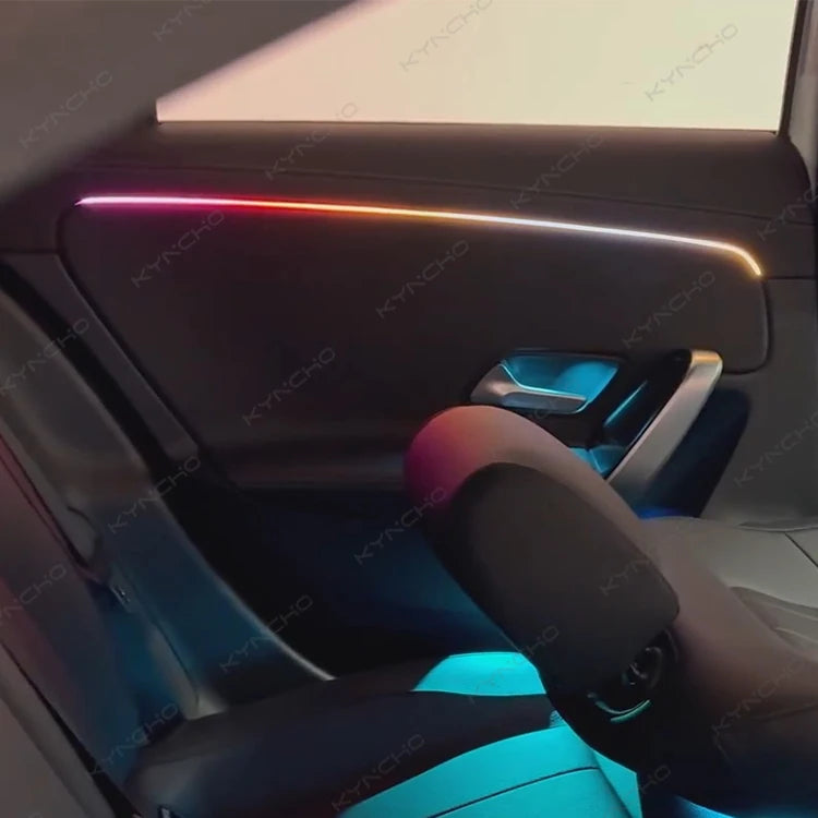 For Benz A Class W177 LED  Car Ambient Light kit Automotive Ambient Lighting color changing led interior Smart App Controlled
