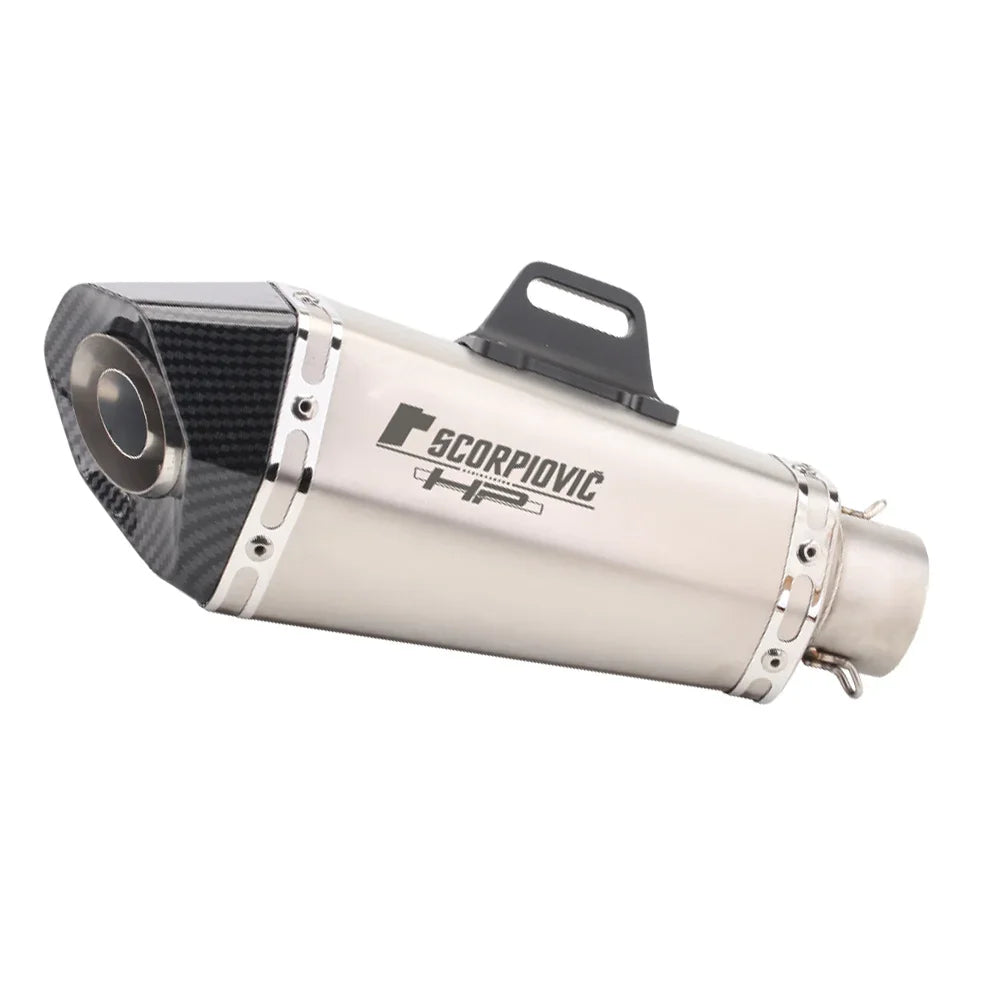 Factory Hot Selling CH-Universal Motorcycle Exhaust  New Condition For Cbr400 Z400 Gsx250 R6 MT15 R3 R25