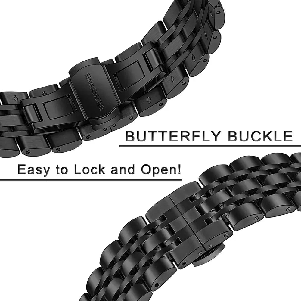 22mm Watch Stainless Steel Strap For KOSPET TANK T2 T3 M2 M3 Smartwatch Bracelet Band TANK T3 M3 Ultra Metal Correa Wristband
