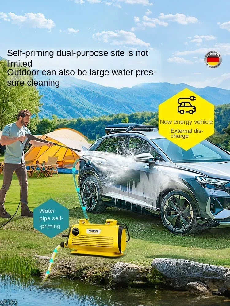 Car washing machine 220V high-pressure household water gun new portable car brushing artifact cleaning high-power pump