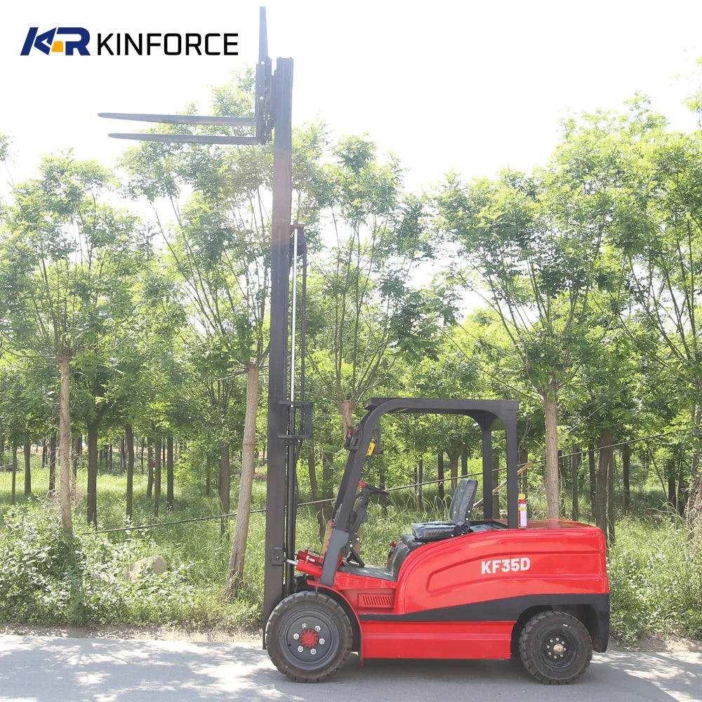 CE Certified 2 Ton Electric Forklift 1.5t 2.5t 3t 5t Lithium Battery Truck, Montacargas Eléctrico, Counterbalanced Forklift