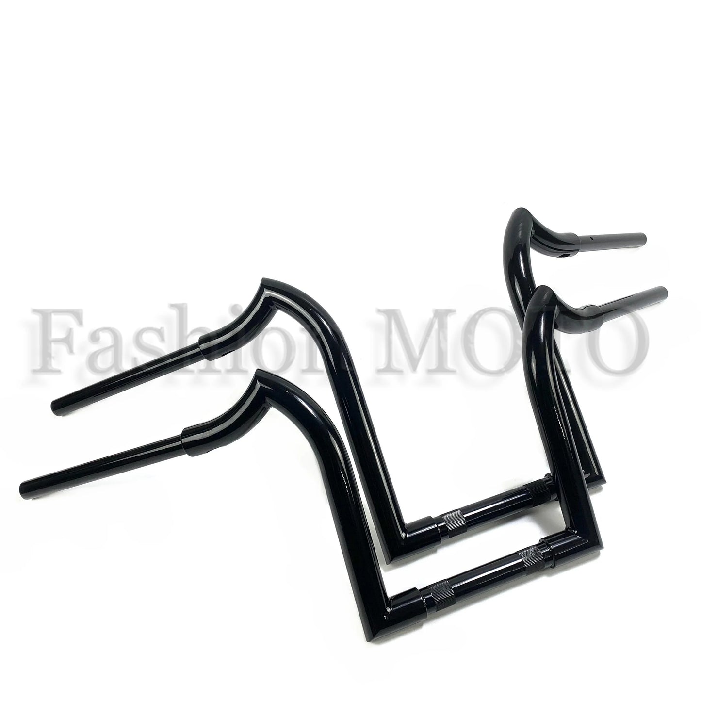 Motorcycle 1-1/4 inch Goat horn Handlebar 10"/12"/14" HandleBar For Indian Scouts Hussar Bobber Custom Handlebar Steering Wheel