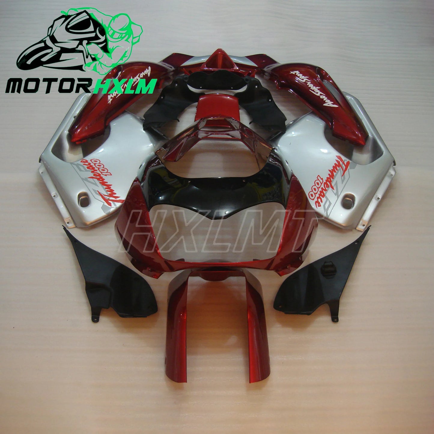 Wholesale YZF1000R Fairing Kit For Yamaha YZF 1000 Thunderace Fairing 96-03 Black Gray Motorbike Fairing1997 98 99