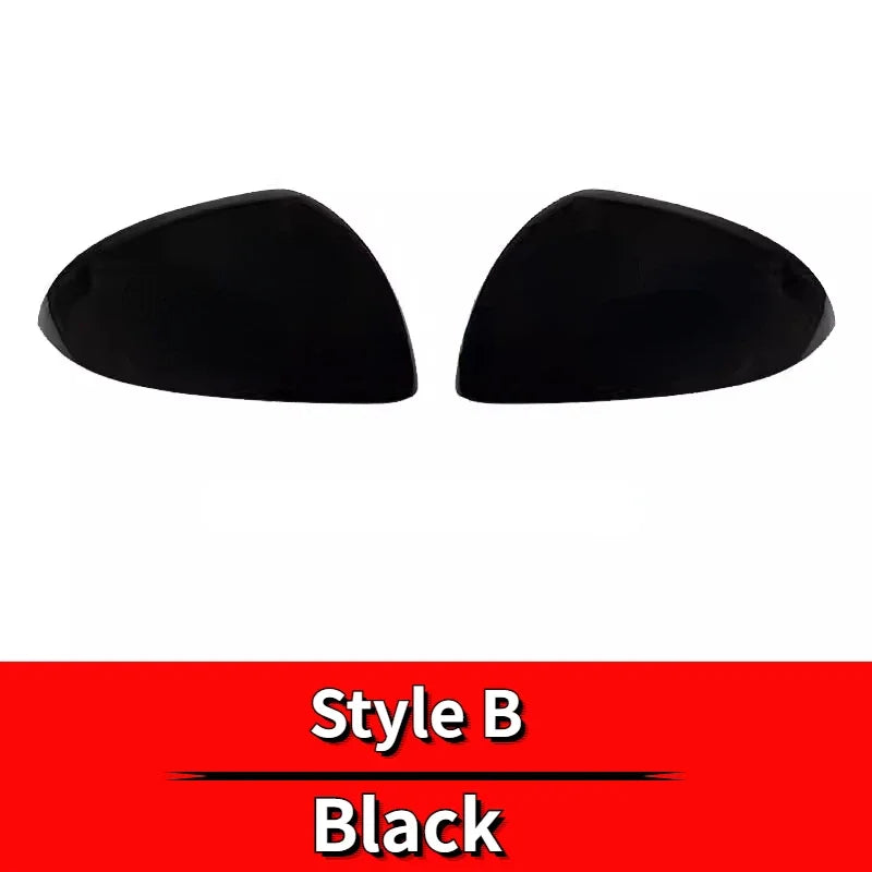 For Mercedes Benz E Class W214 S214 2024-2025 ABS Carbon Fiber Car Rearview Mirror Cover Reverse Mirror Housing Car Accessories