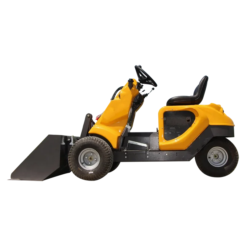 Factory price customization three wheeled small sliding loader wheel sliding loader construction site