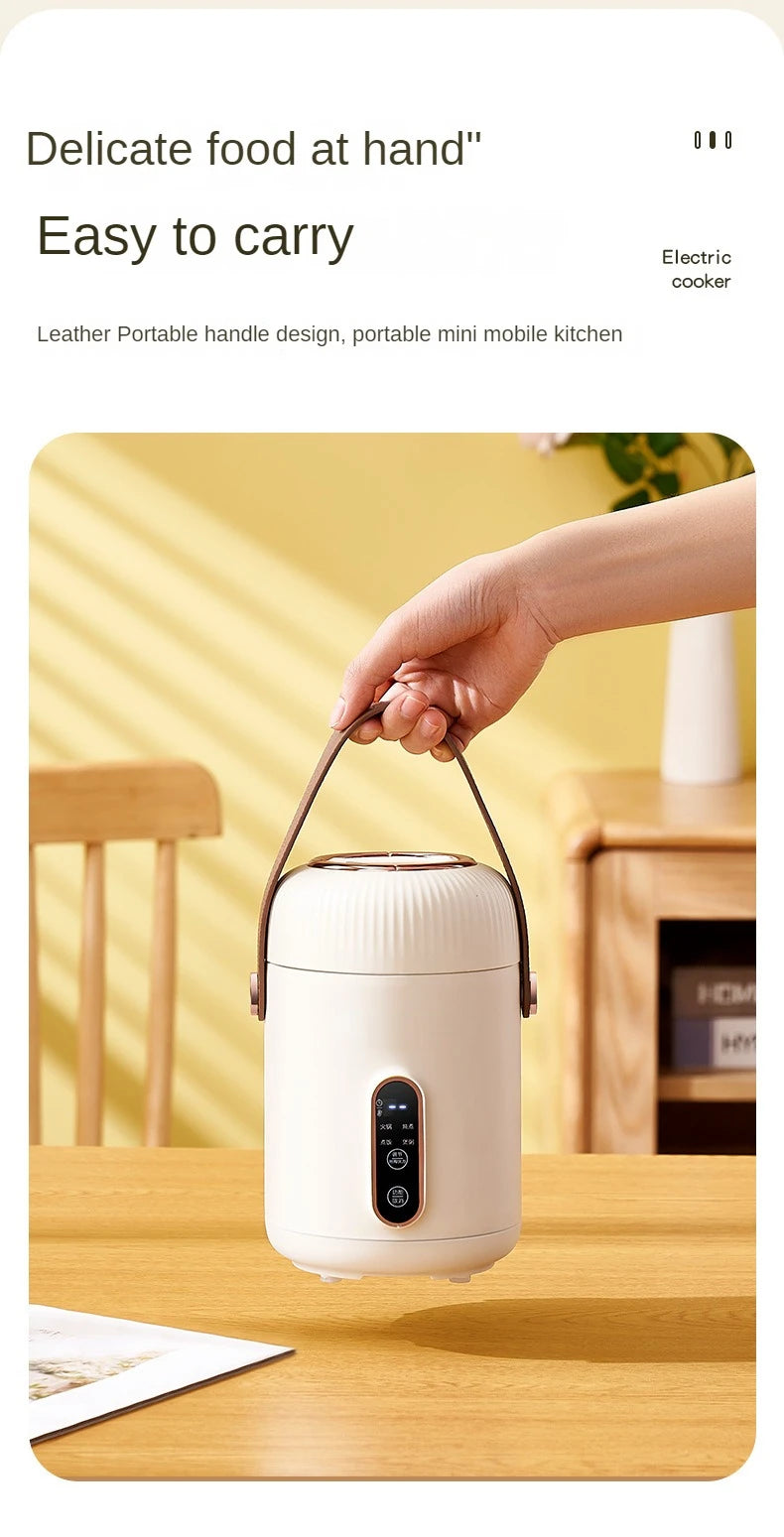 220V 900ML Elektrikli Pişirme Kupası - Taşınabilir Mini Slow Cooker, Çok Fonksiyonlu Pişirme Makinesi, Leç ve Pelte Pişirme